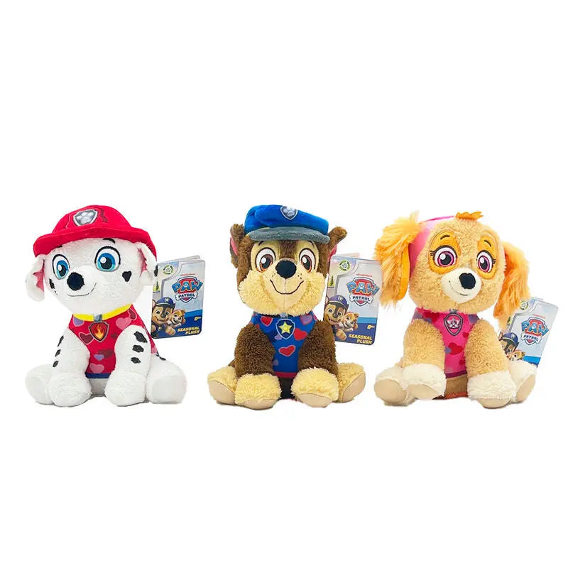 Paw Patrol Pelúcia Sentado Super Macio 3 Sortido 17cm em Expositor (12)
