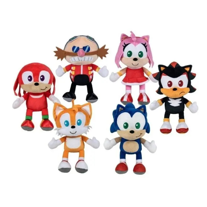 SONIC FOFO PELÚCIA BRINQUEDO 6MOD SORTIDO 20CM