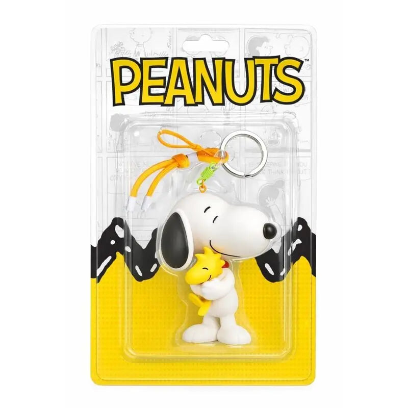 SNOOPY PVC PENDURADO PORTA-CHAVES 8 CM