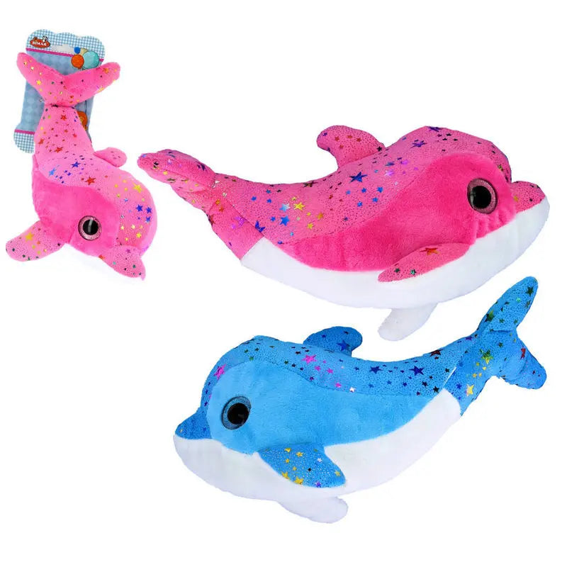 Blister Golfinho Estrelas 25cm