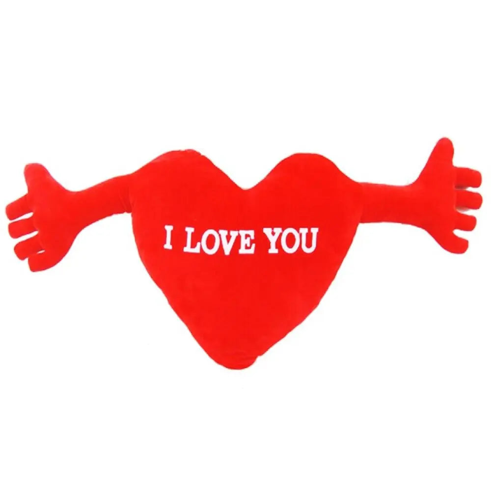 Coração Abraço me I Amor You 20cm x 14cm