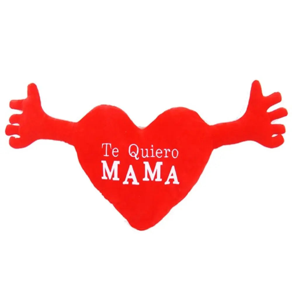 Coração Abraço me I Amor you mom 36cm