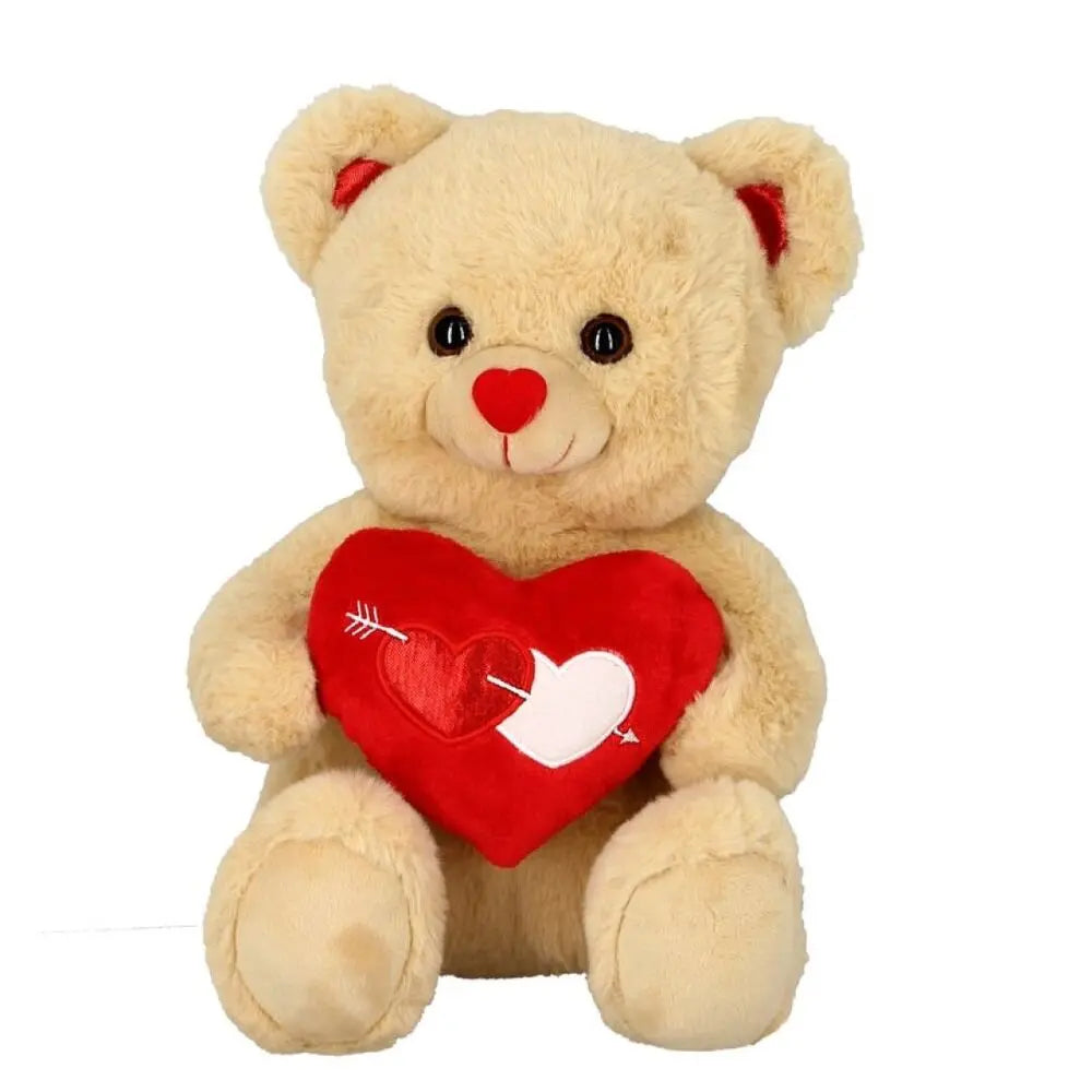 CASTANHO URSO CORAÇÃO 42CM