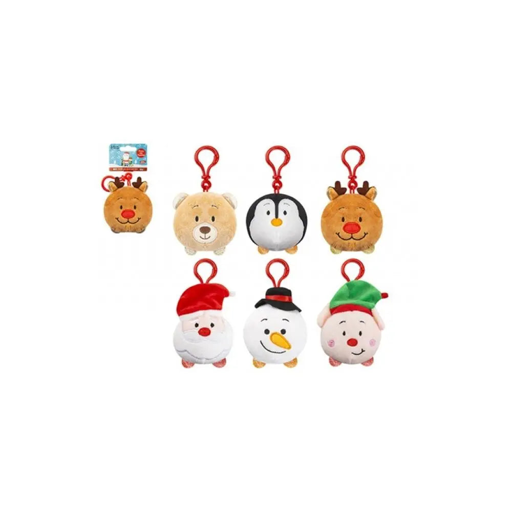 8CM NATAL MOLA-EM PORTA-CHAVES 6 MODELOS COM SOM