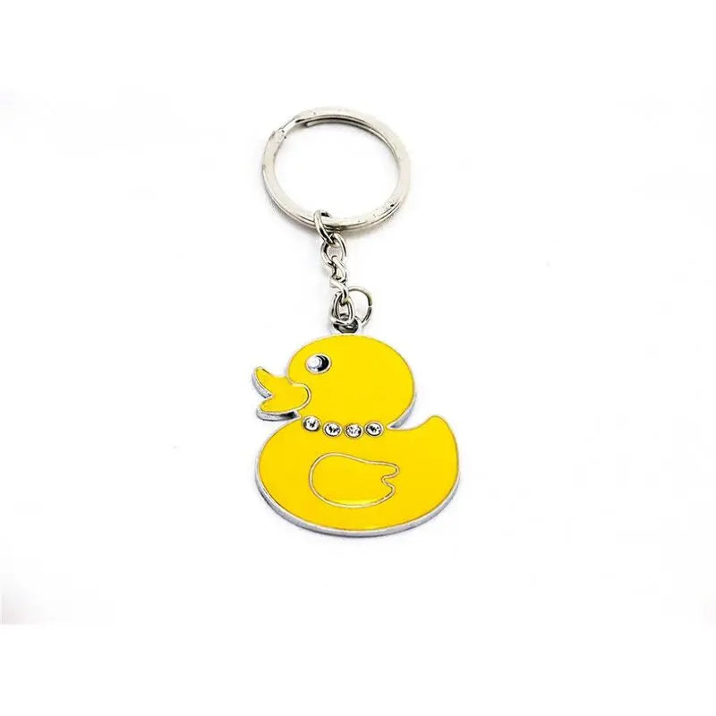 Metal Chave Anel Pato 2 Mod. Sortido.