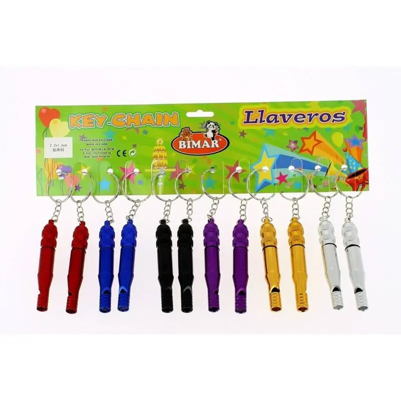 Aluminum Whistle Porta-chaves