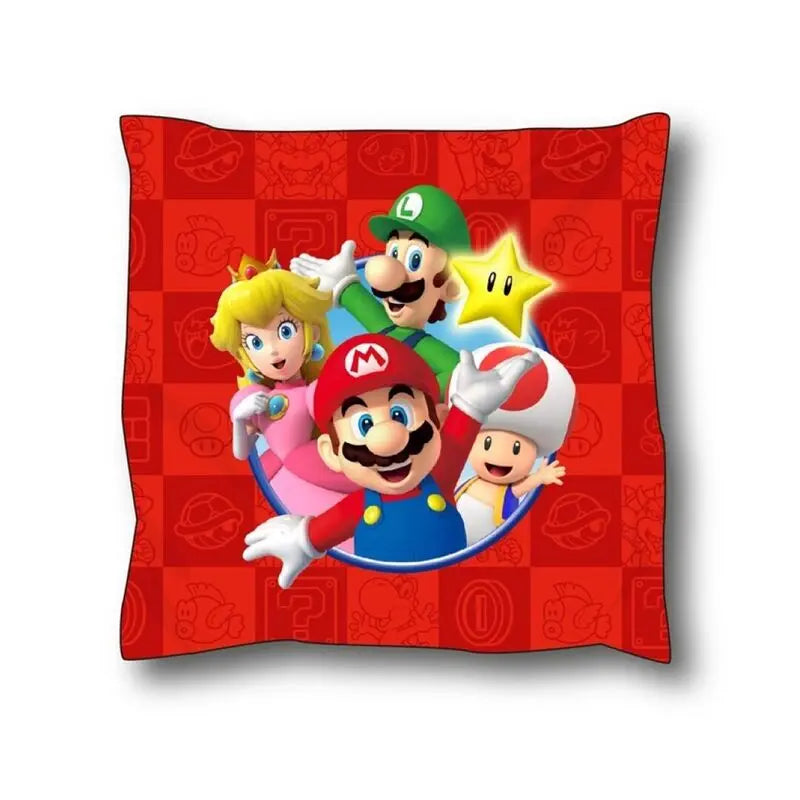 Super Mario Vermelho Almofada 40X40 CM