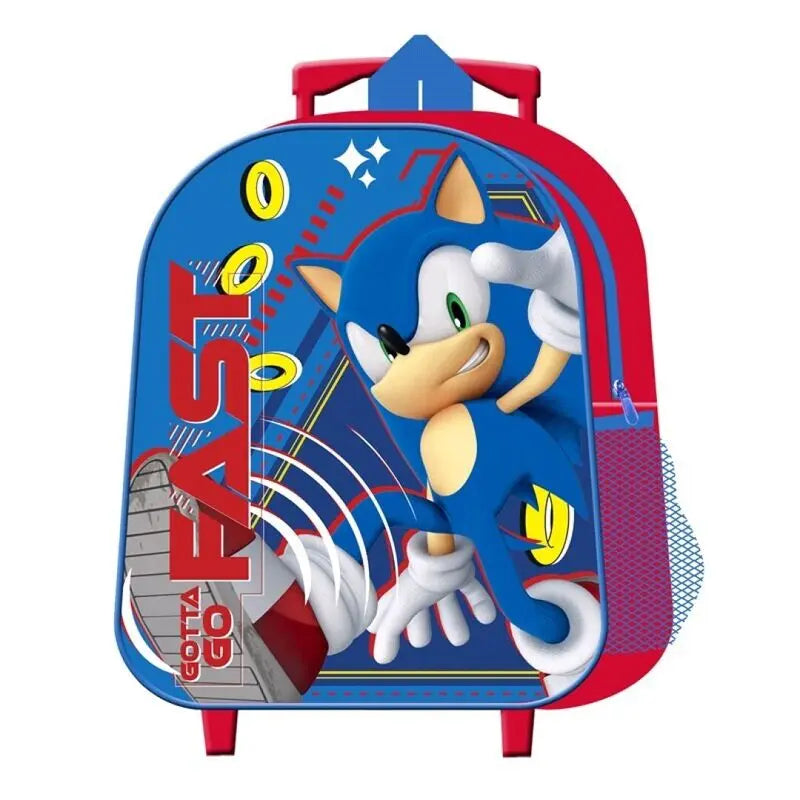 Sonic 31X26X10 Trolley Mochila com bolso