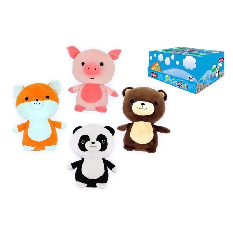 Expositor Sortido Animais 4 Mod BLANDISQUISH 28CM
