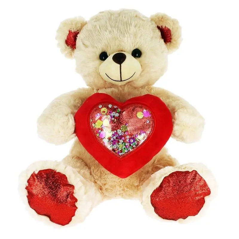 Brilhantes Coração Urso 42CM