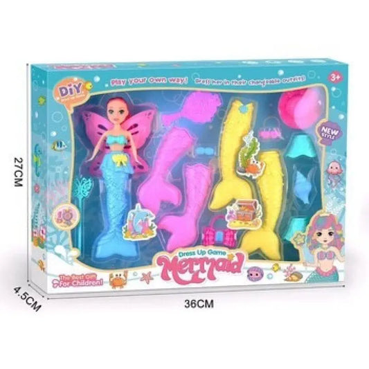 Siren Conjunto com interchangeable tails