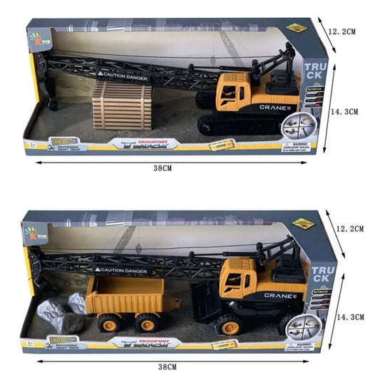 Crawler Escavadora Crane 38 cm x 14,3 cm