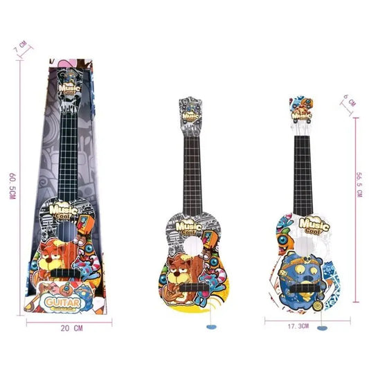 Surtida silkscreened Guitarra 56.5 cm