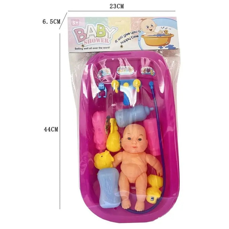 Bathtub com Bebé e Ducklings