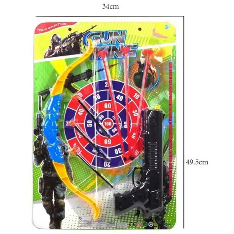 Laço e Pistola com Dartboard