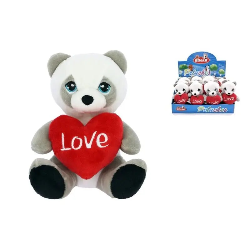 Expositor Panda Urso C/Coração 16CM