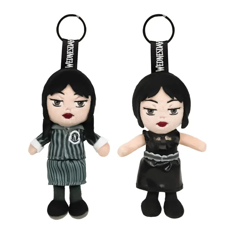 Wednesday Trapo Boneca 12cm - Metal Porta-chaves