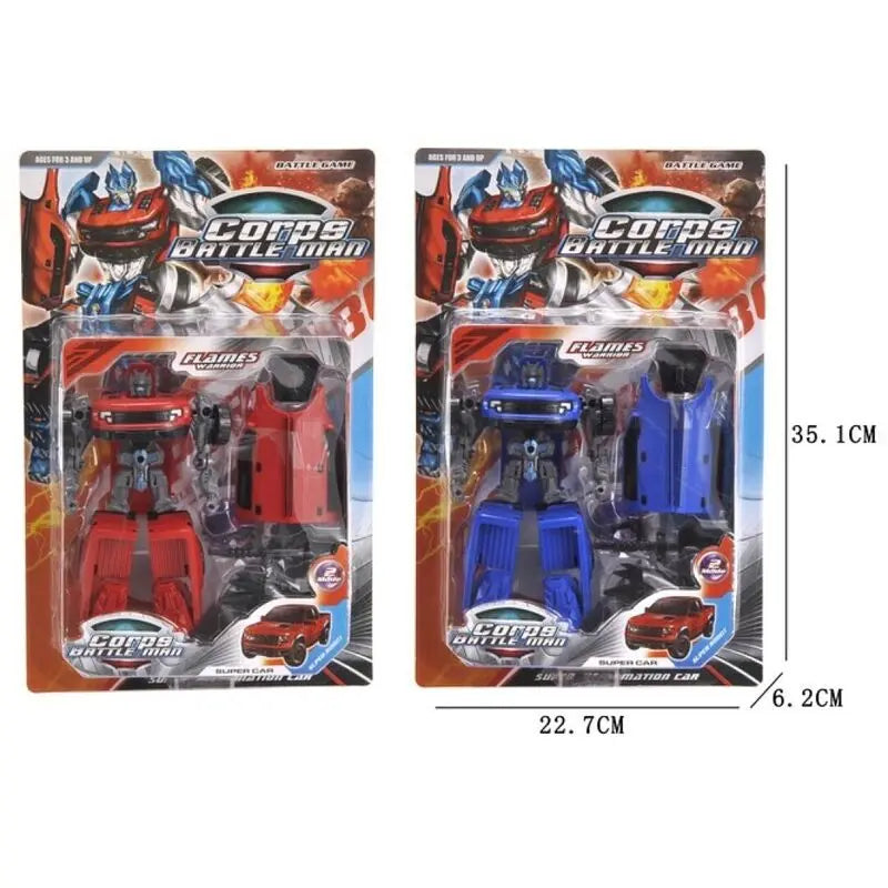 Transformers Carro 2 Mod Sortido Azul/Vermelho 15cm