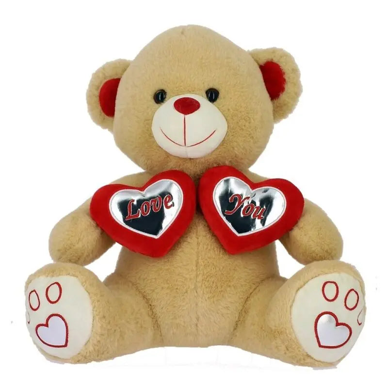 Castanho Urso 2 Corações 28CM