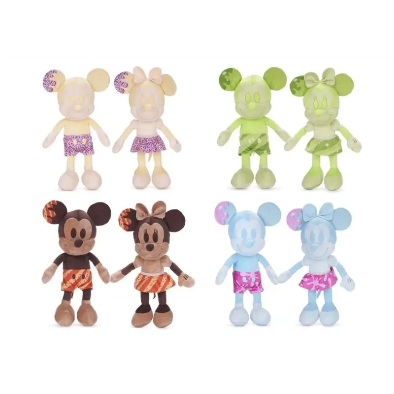 Disney Mickey e Minnie Flavors Coleção 8 Mod 40cm